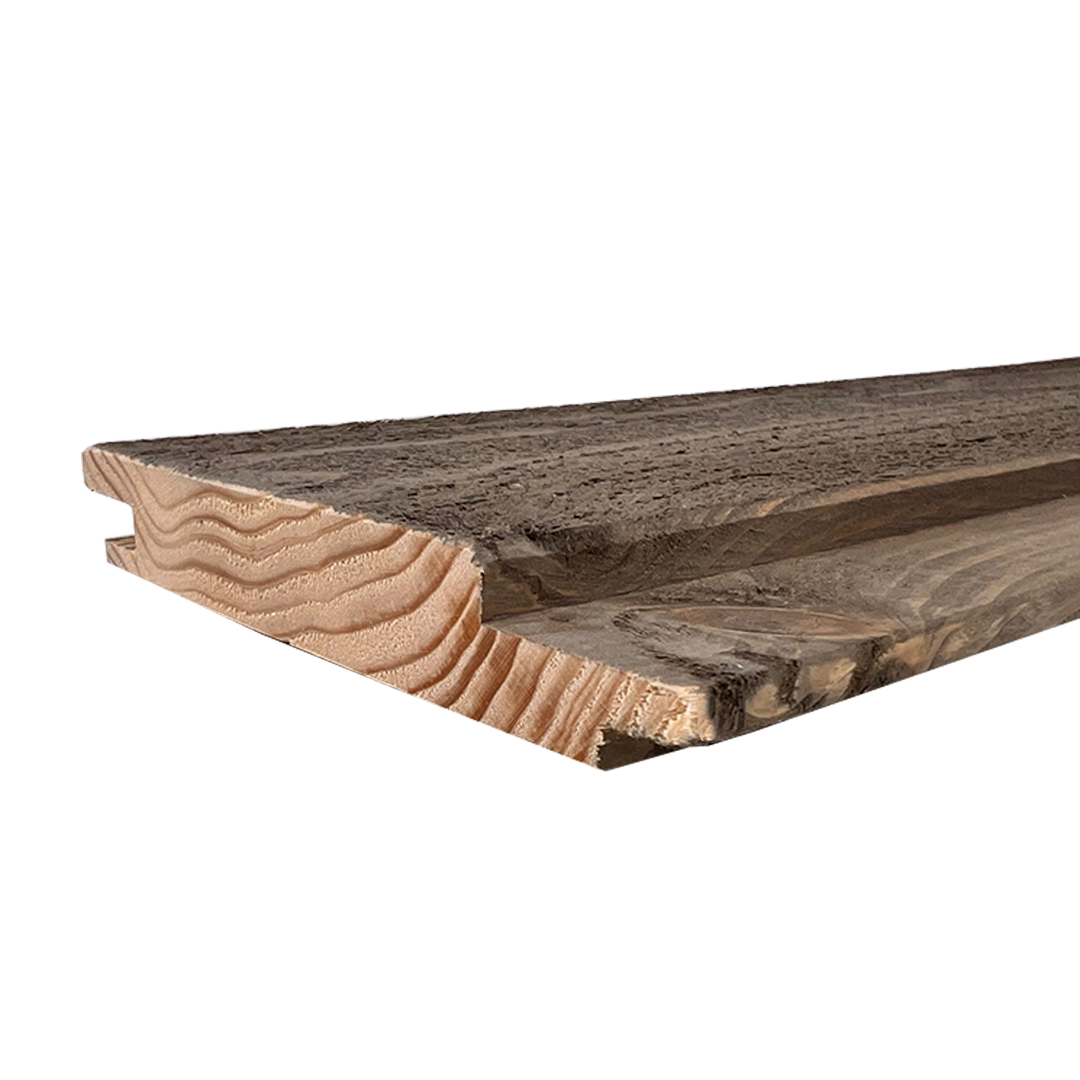 TWG Fassade Budget nord.Fichte U-Profil us/sf, N+F, kleine Fase