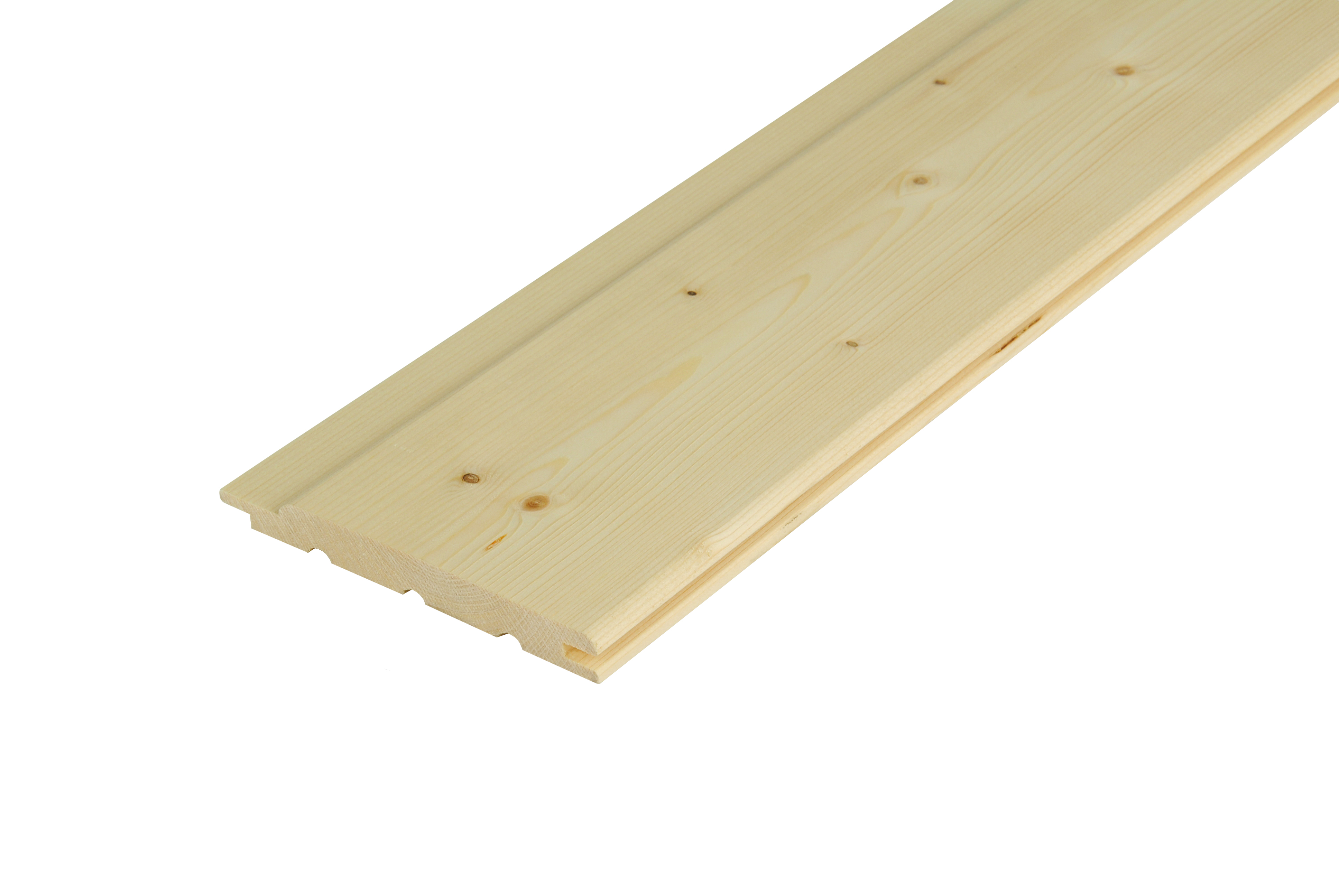 Profilholz Nordischer Fichte, Rundprofil, A-S roh