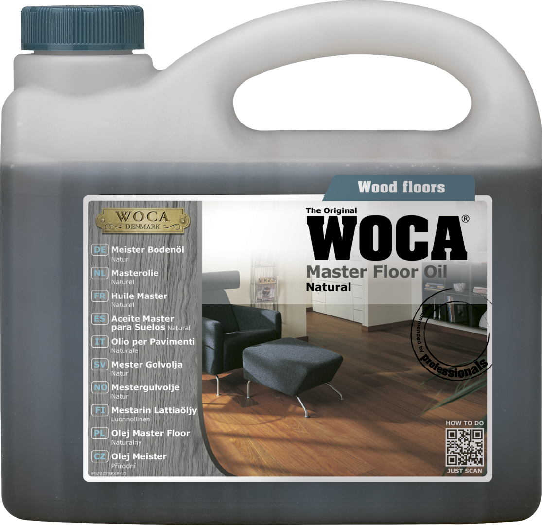 Woca Meister Bodenöl natur 2,5 l