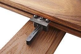 Befestigungsklammer für genutete Terrassendielen