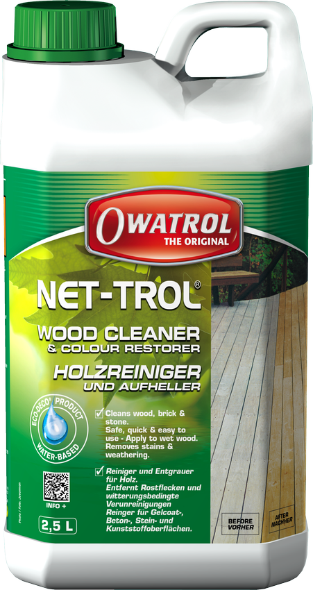 Owatrol-Net-Trol Holzaufheller 2,5l, Öle / Lasuren / Holzschutz, Holz im  Garten